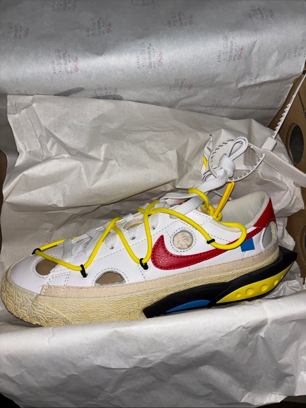 Nike Men/ Women Blazer Low ‘77 Off-White University